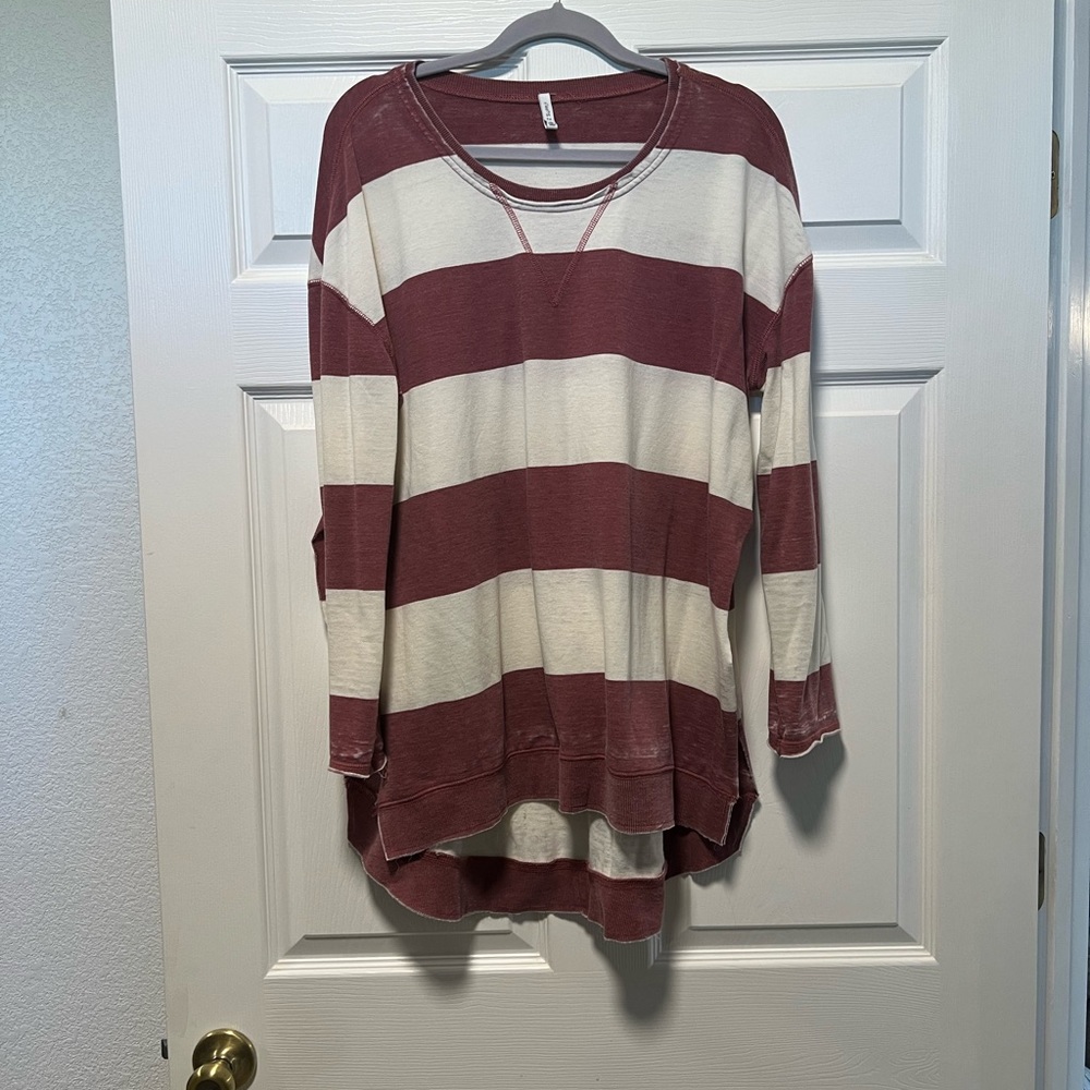 Faux rugby shirt